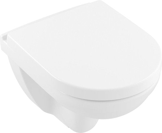Villeroy & Boch O.Novo Toiletbril - WC bril - Wit - Soft close