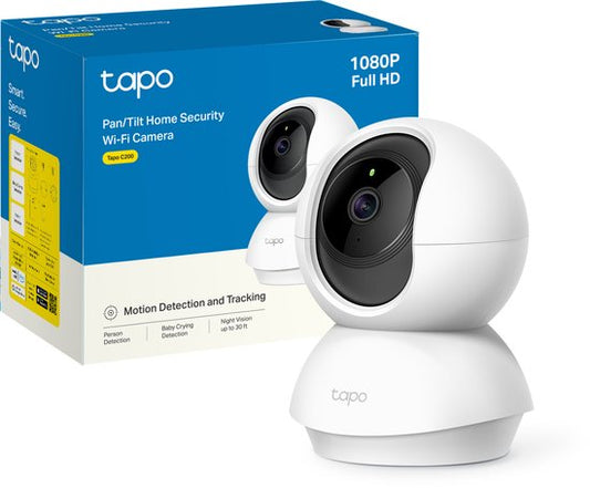 Tapo C200 Beveiligingscamera binnen - 1080P- Full HD- Pan/Tilt