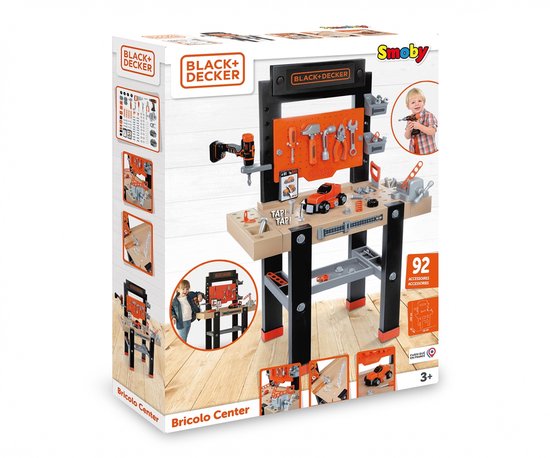 Smoby Black & Decker Bricolo - Speelgoedwerkbank