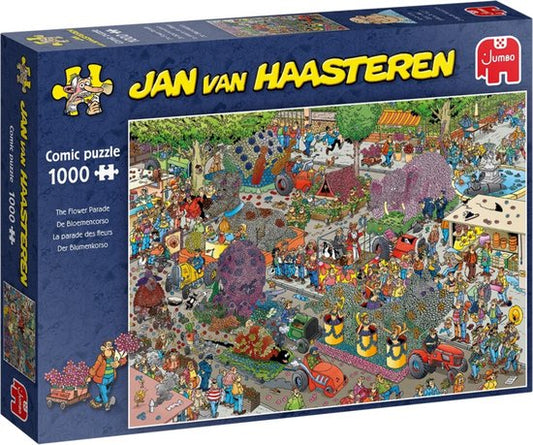 Jan van Haasteren - De Bloemencorso - 1000 stukjes puzzel - Legpuzzel