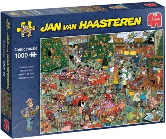 Jan van Haasteren – Het Kerstdiner Puzzel 1000 Stukjes