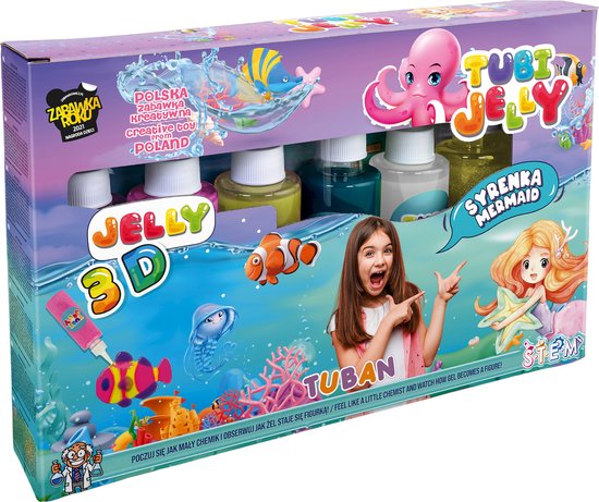 Tuban - Tubi Jelly Set With 6 Colors – Mermaid