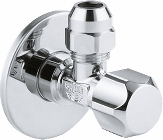 GROHE hoekstopkraan 22018000 hoekstkr.1/2x3/8 knel knst.grp