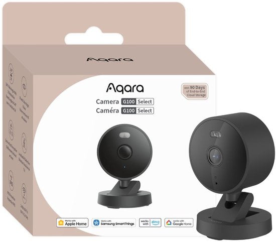 Aqara Camera G100 Select - Zwart - 2K Beveiligingscamera