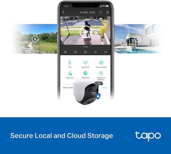 Tapo C520WS Beveiligingscamera buiten - 2.5K QHD