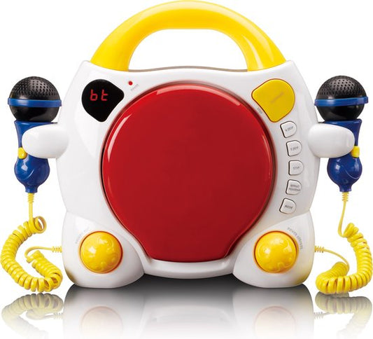 Lenco Karaokeset voor Kinderen – Draagbare CD-speler met Microfoons