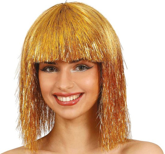 Fiestas Guirca - Pruik Goud