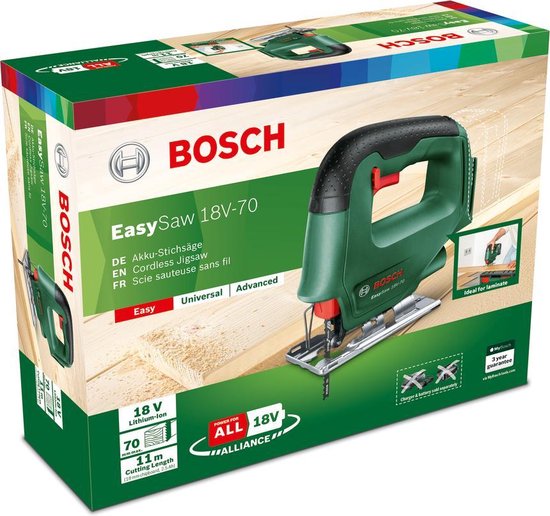 Bosch EasySaw 18V-70 Decoupeerzaag