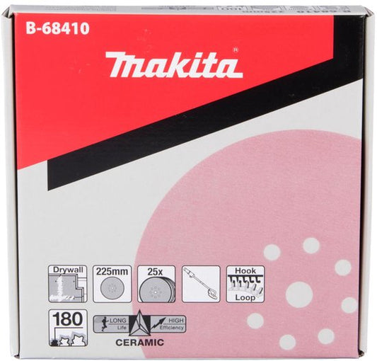 Makita B-68410 Schuurschijf 225mm K180 Velcro