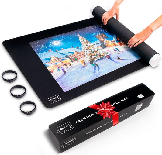 Qualico Puzzelmat 1500 stukjes – Neopreen, Antislip – 66 x 120 cm