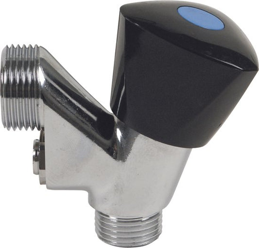 Scanpart wasmachinekraan met beluchter - Wasmachine kraan - 1/2" x 3/4" aansluiting