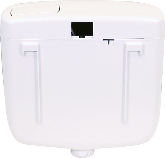 Plieger Rhein Laaghangend Reservoir - Single Flush - Wit - Stortbak