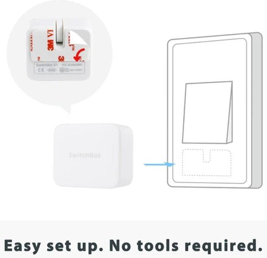 SwitchBot White - Smart afstandsbediening - Smart Home - Draadloos
