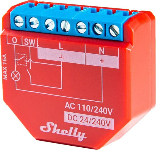 Shelly Shelly Plus 1PM Schakel-meetactor Bluetooth, WiFi Shelly