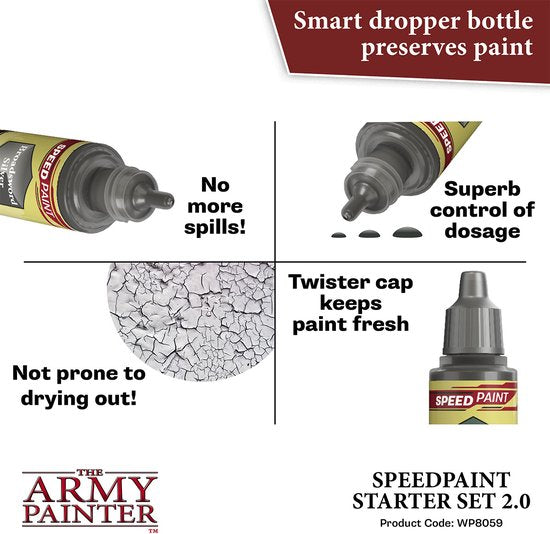 Speedpaint Starter Set 2.0 - 10 kleuren - 18ml - WP8059