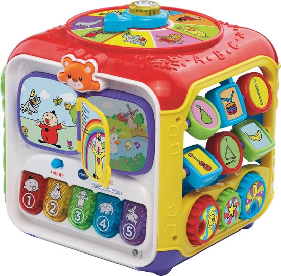 VTech Baby Bumba Activiteitenkubus - Educatief Babyspeelgoed - Liedjes en Vormen - Van 9 tot 36 Maande