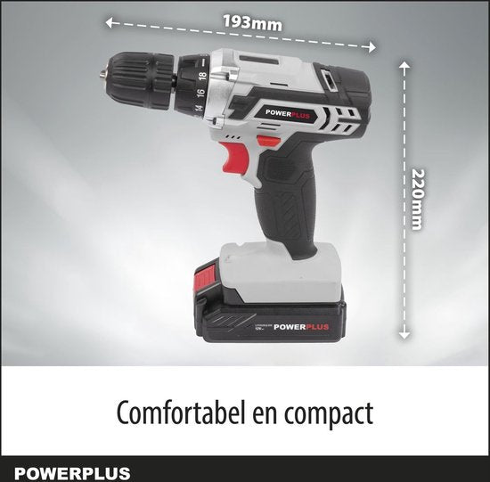 Powerplus POWC1051 Accu boormachine - 12V