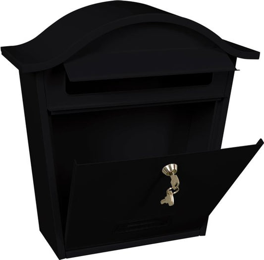 V-Part - Wandbrievenbus Tatifan - Galvanized Steel Powder Coated - zwart - Brievenbus