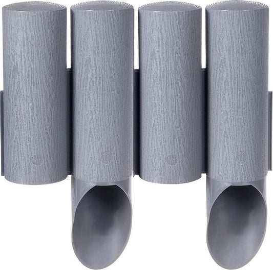 Cellfast Garden Lawn Edge Border Palissade Plastic met houten structuur