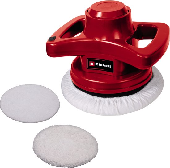 Einhell Polijstmachine CC-PO 90 - 90 W - 3.700 t/min - Ø240 mm - Incl. 2x polijstdoek (1x textiel en 1x synthetisch)