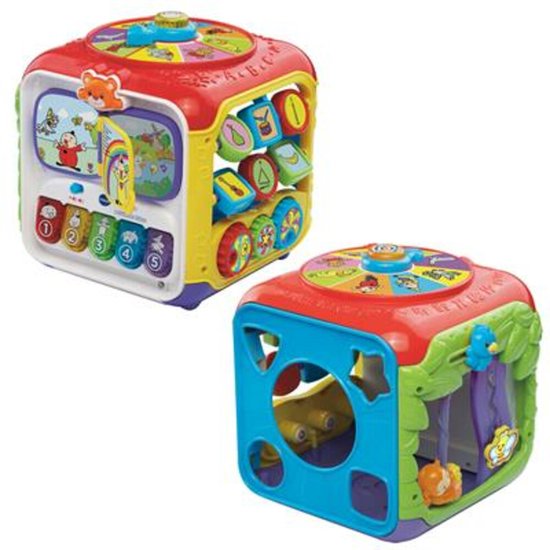 VTech Baby Bumba Activiteitenkubus - Educatief Babyspeelgoed - Liedjes en Vormen - Van 9 tot 36 Maande