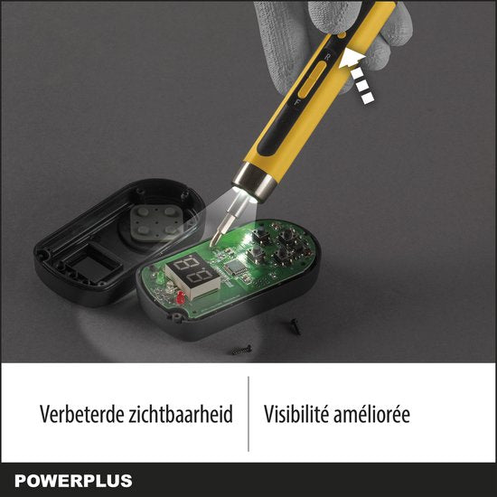 Powerplus - POWX00416 - Precisie schroevendraaier - 4V