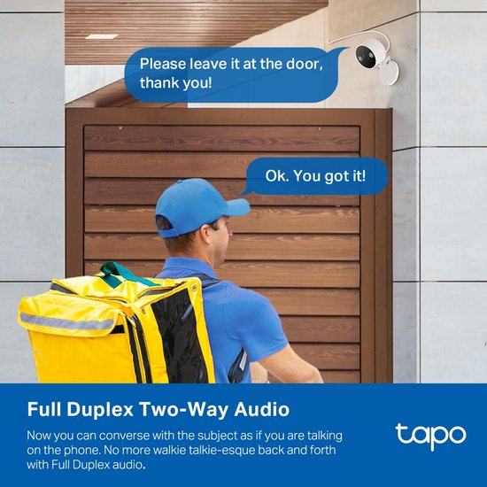 Tapo C120 Beveiligingscamera binnen 2K QHD/4 MP