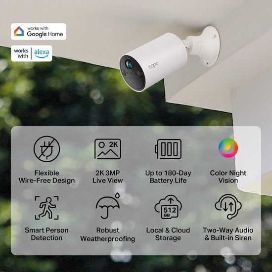 Tapo C410 Beveiligingscamera buiten- 2K 3MP- IP65