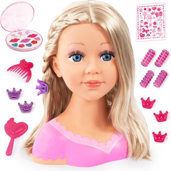 Bayer Design - Kaphoofd Charlene Super Model - Blond Haar