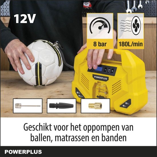 Powerplus Compressor POWX1707