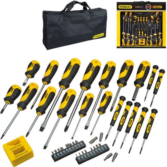 STANLEY Schroevendraaierset 42-delig met softbag STHT0-62113