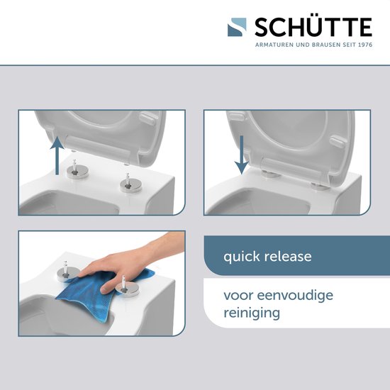 SCHÜTTE WC-Bril 82378 SUNSET SKY - Duroplast - Soft Close - Afklikbaar - RVS-Scharnieren - Belastbaar tot 175 kg - Decor - 3-zijdige Print