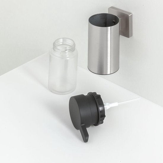 Tiger Dock Zeepdispenser medium RVS geborsteld