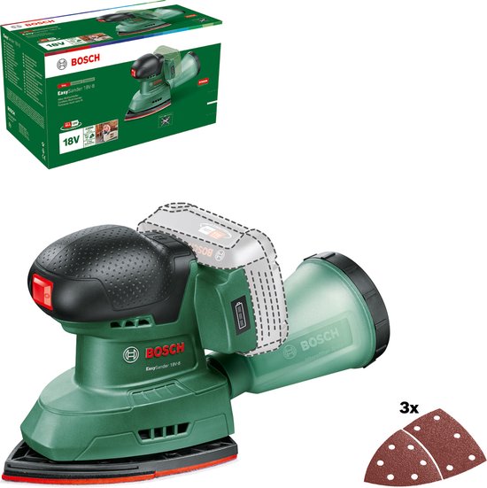 Bosch EasySander 18V-8 - Accu Multischuurmachine