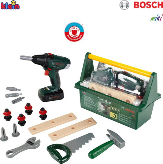 Klein Toys Bosch Kinder Gereedschapskist - Inclusief boormachine