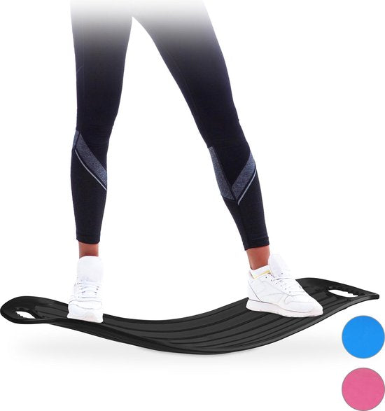 twist trainer - 150 kg - balanstrainer - lichaamstraining - balance board - zwart