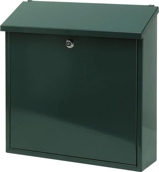V-Part - Wandbrievenbus Malagan - Galvanized steel Powder Coated - groen - Brievenbus