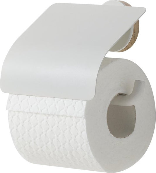 Tiger Urban - Wc rolhouder met klep - Toiletrolhouder wit