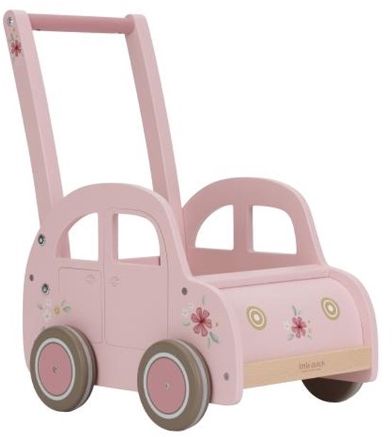 Little Dutch Loopwagen - Roze