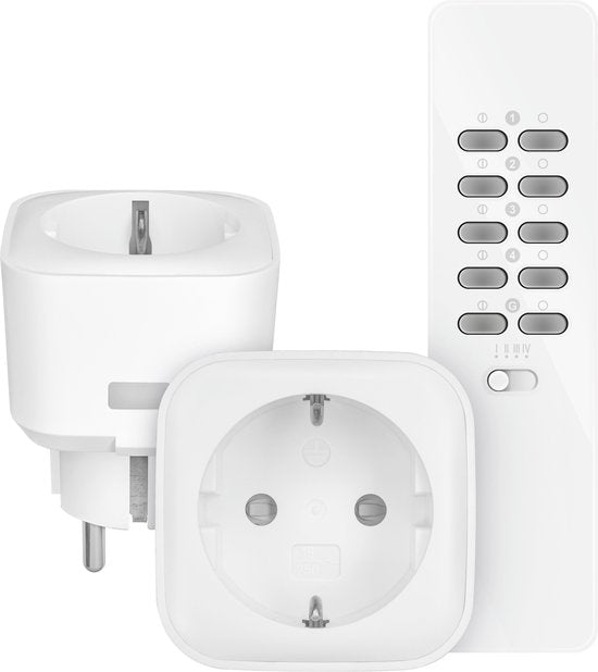 KlikAanKlikUit Startset - 2 Stopcontactdimmers met Afstandsbediening - ACC2-20R