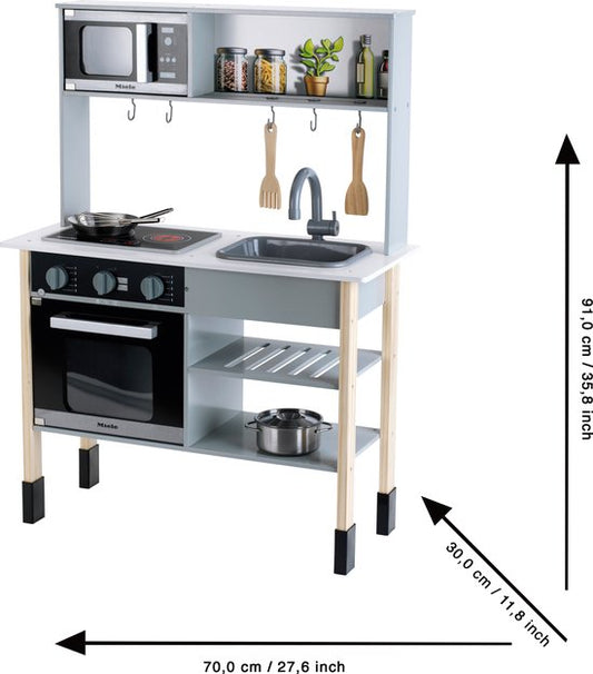 Klein Toys - Miele Houten Speelkeuken - Met Accessoires