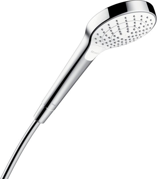 hansgrohe Croma S - Handdouche - Select-knop bediening - wit/chroom