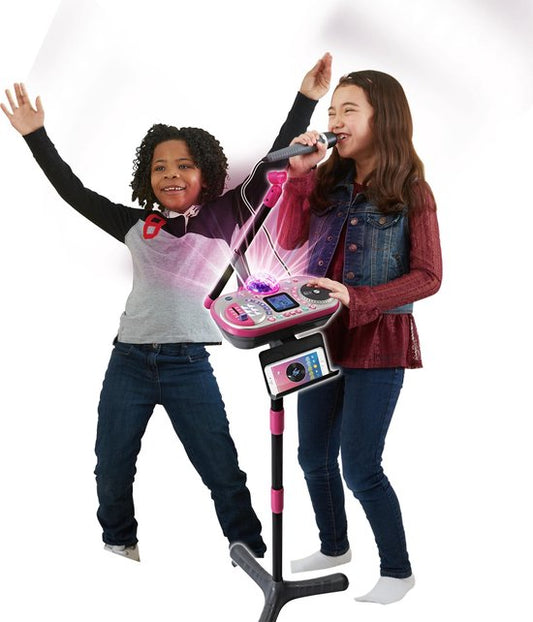 VTech Kidi SuperStar DJ Studio Karaoke Set Kinderen - Karaoke Microfoon - Interactief Speelgoed - Cadeau - Kinderspeelgoed 6+ Jaar