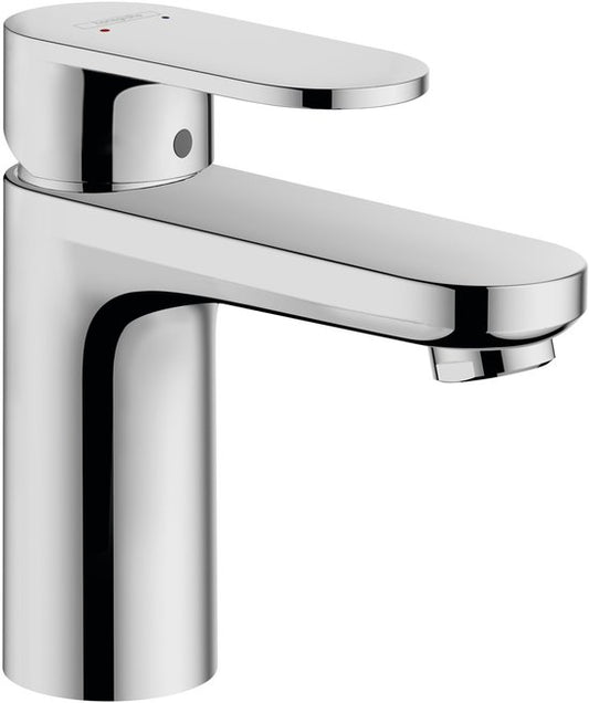 Hansgrohe Vernis Blend - ééngreeps wastafelmengkraan - 70 'brass' - zonder afvoer - chroom