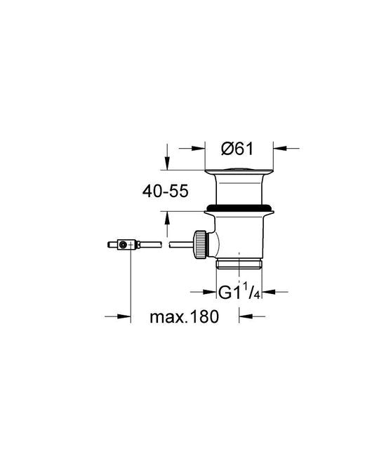 GROHE Waste Garnituur