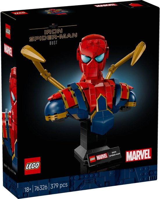 LEGO Marvel Iron Spider-Man buste - 76326