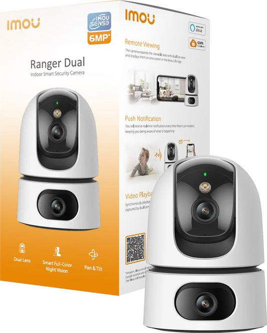 Imou Ranger Dual Petcam | Huisdiercamera | 3MP + 3MP lens