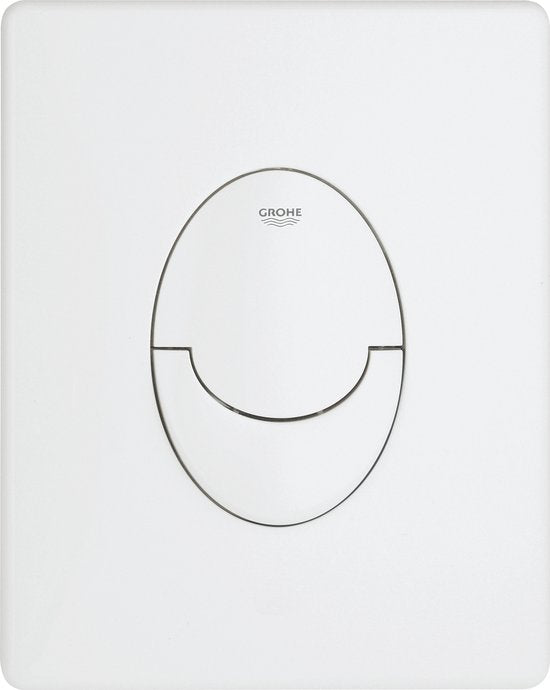 GROHE Skate Air Bedieningspaneel Toilet - Verticaal - Dual Flush - Kunststof - Alpine wit