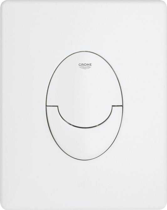 GROHE Skate Air Bedieningspaneel Toilet - Verticaal - Dual Flush - Kunststof - Alpine wit