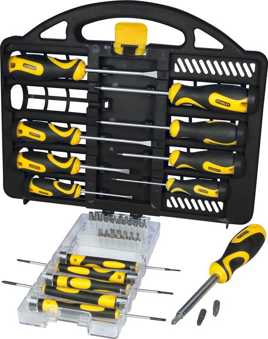 STANLEY Schroevendraaierset 34delig - STHT0-62141